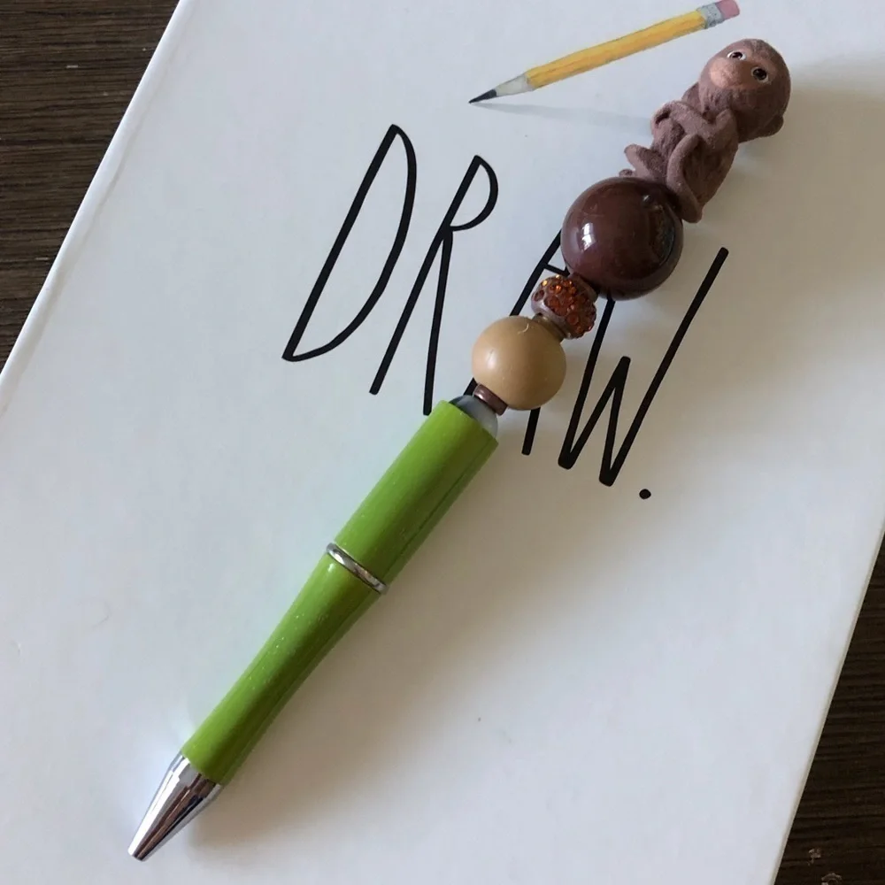 Jungle in my Pocket: Monkey handmade pen